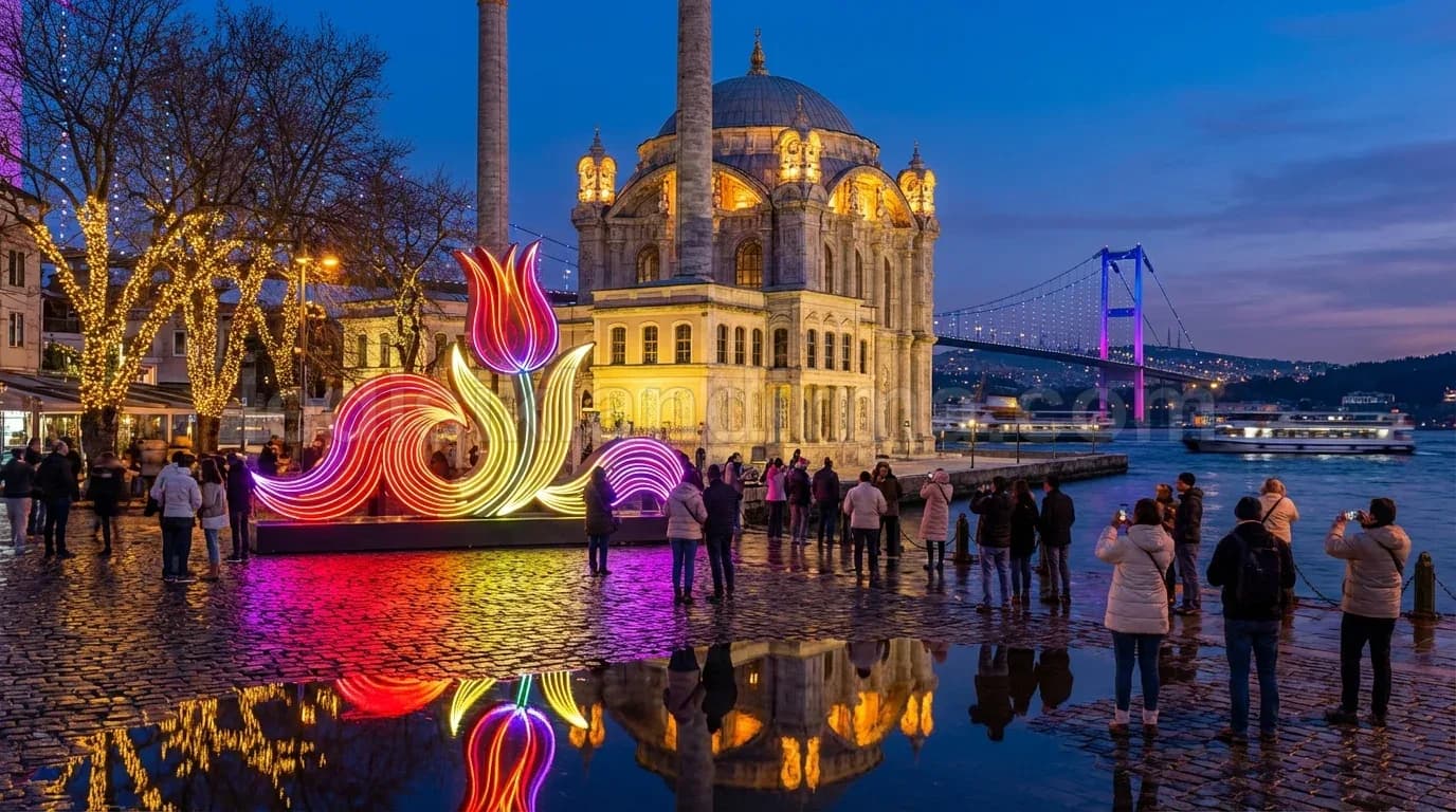 Yılbaşı Işığında Renk Sıcaklığı (Kelvin) Rehberi: Sıcak Beyaz mı Soğuk Beyaz mı? — Yılbaşı ışığı kaç kelvin olmalı