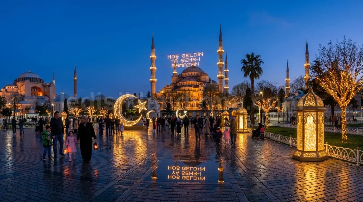 Ramazan Işık Süsleme — Ramazan için profesyonel ışık süsleme hizmeti